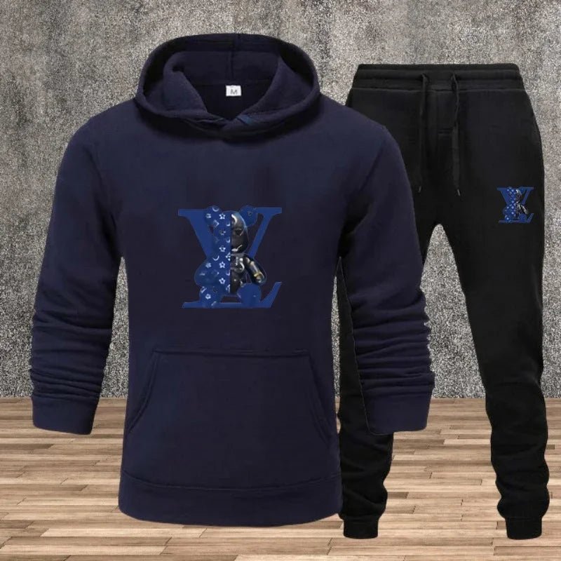 Ensemble sweat-shirt à capuche imprimé pour hommes, tissu doux, Streetwear décontracté, Fitness, Jogging, vêtements de sport, tenue 2 pièces confortable, nouvelle collection - FATAONEnsemble sweat-shirt à capuche imprimé pour hommes, tissu doux, Streetwear décontracté, Fitness, Jogging, vêtements de sport, tenue 2 pièces confortable, nouvelle collectionMode HommeFATAON