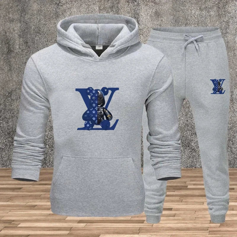 Ensemble sweat-shirt à capuche imprimé pour hommes, tissu doux, Streetwear décontracté, Fitness, Jogging, vêtements de sport, tenue 2 pièces confortable, nouvelle collection - FATAONEnsemble sweat-shirt à capuche imprimé pour hommes, tissu doux, Streetwear décontracté, Fitness, Jogging, vêtements de sport, tenue 2 pièces confortable, nouvelle collectionMode HommeFATAON