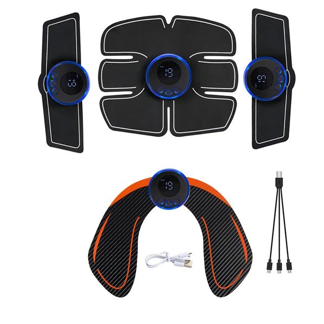 Entraîneur de hanche électrique EMS, stimulateur de muscles abdominaux pour bras, jambes, dos, corps amincissant, perte de poids, gel de remplacement, masseur de fitness - FATAONEntraîneur de hanche électrique EMS, stimulateur de muscles abdominaux pour bras, jambes, dos, corps amincissant, perte de poids, gel de remplacement, masseur de fitnessFitness & SportFATAON