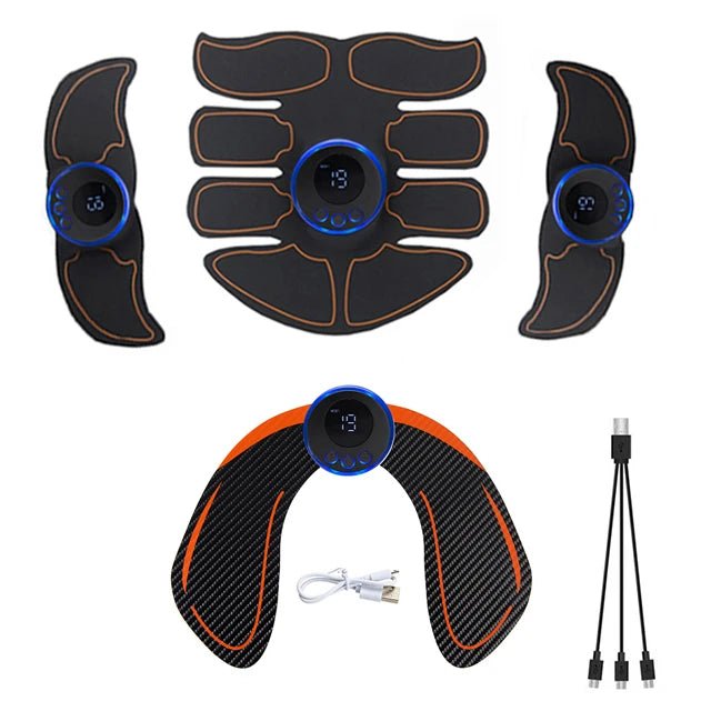 Entraîneur de hanche électrique EMS, stimulateur de muscles abdominaux pour bras, jambes, dos, corps amincissant, perte de poids, gel de remplacement, masseur de fitness - FATAONEntraîneur de hanche électrique EMS, stimulateur de muscles abdominaux pour bras, jambes, dos, corps amincissant, perte de poids, gel de remplacement, masseur de fitnessFitness & SportFATAON