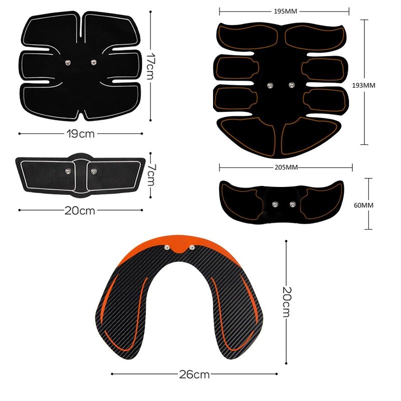Entraîneur de hanche électrique EMS, stimulateur de muscles abdominaux pour bras, jambes, dos, corps amincissant, perte de poids, gel de remplacement, masseur de fitness - FATAONEntraîneur de hanche électrique EMS, stimulateur de muscles abdominaux pour bras, jambes, dos, corps amincissant, perte de poids, gel de remplacement, masseur de fitnessFitness & SportFATAON
