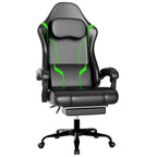 Ergonomic Gaming Chair, Electronic Gaming Chair with Pocket Spring Pad and Footrest, Height Adjustable Computer Chair - Fix & GoErgonomic Gaming Chair, Electronic Gaming Chair with Pocket Spring Pad and Footrest, Height Adjustable Computer ChairFix & Go