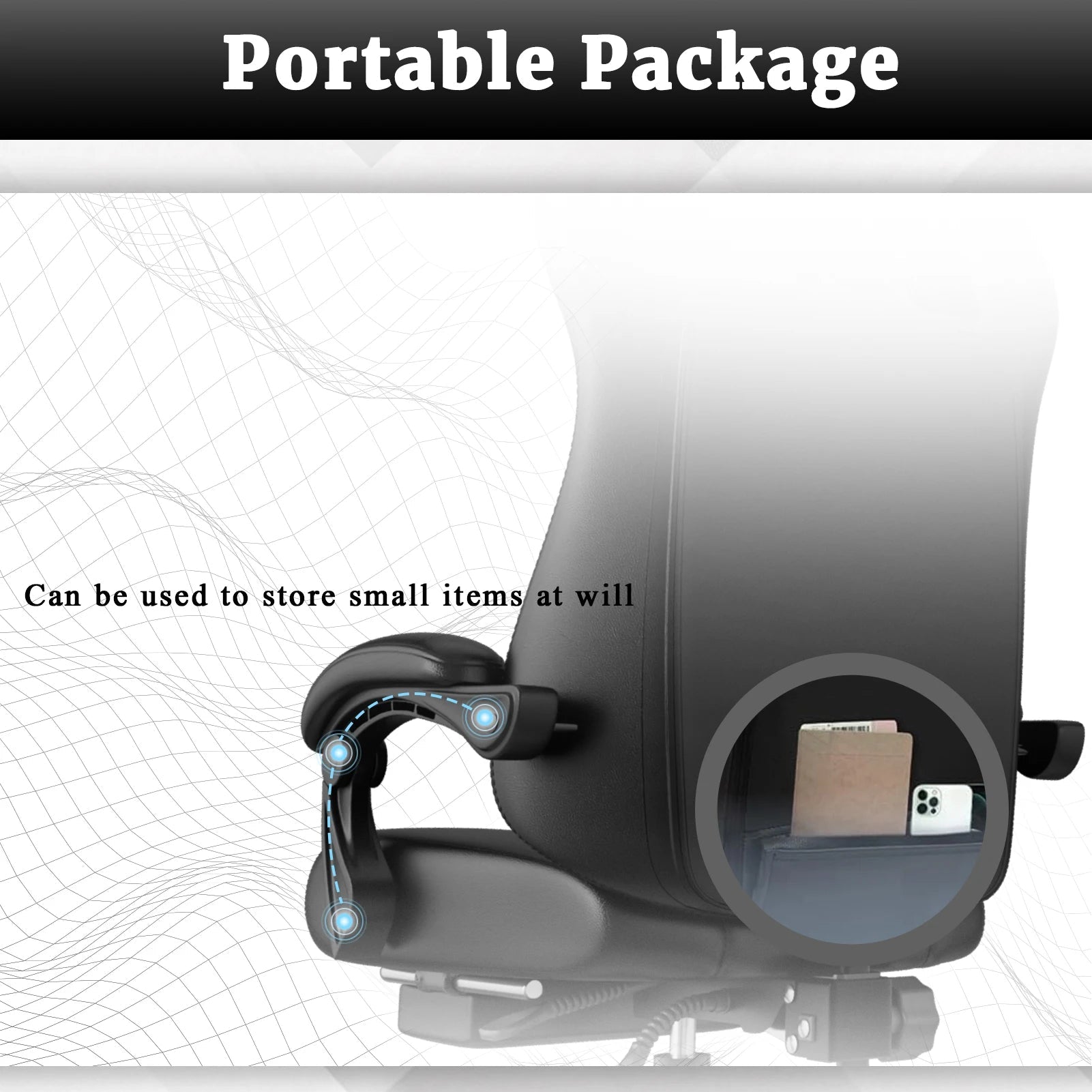 Ergonomic Gaming Chair, Electronic Gaming Chair with Pocket Spring Pad and Footrest, Height Adjustable Computer Chair - Fix & GoErgonomic Gaming Chair, Electronic Gaming Chair with Pocket Spring Pad and Footrest, Height Adjustable Computer ChairFix & Go