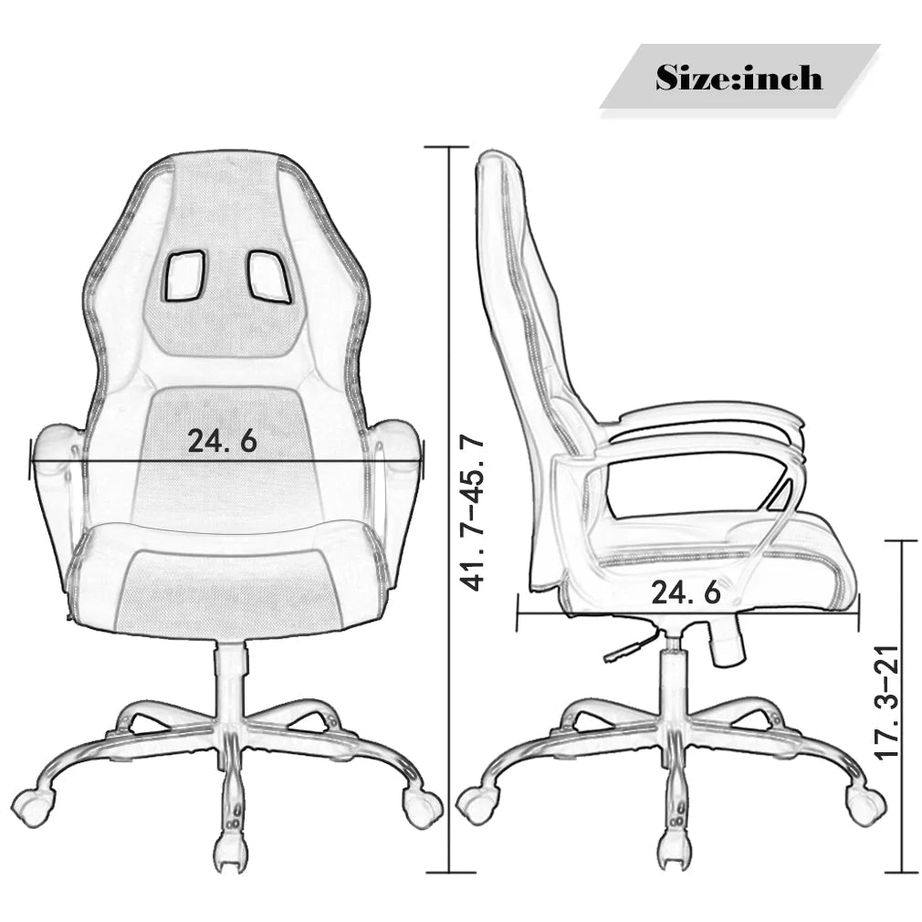 Ergonomic Gaming Chair, Lumbar Support, Swivel Rolling for Men, Women(Camo) - Fix & GoErgonomic Gaming Chair, Lumbar Support, Swivel Rolling for Men, Women(Camo)Fix & Go