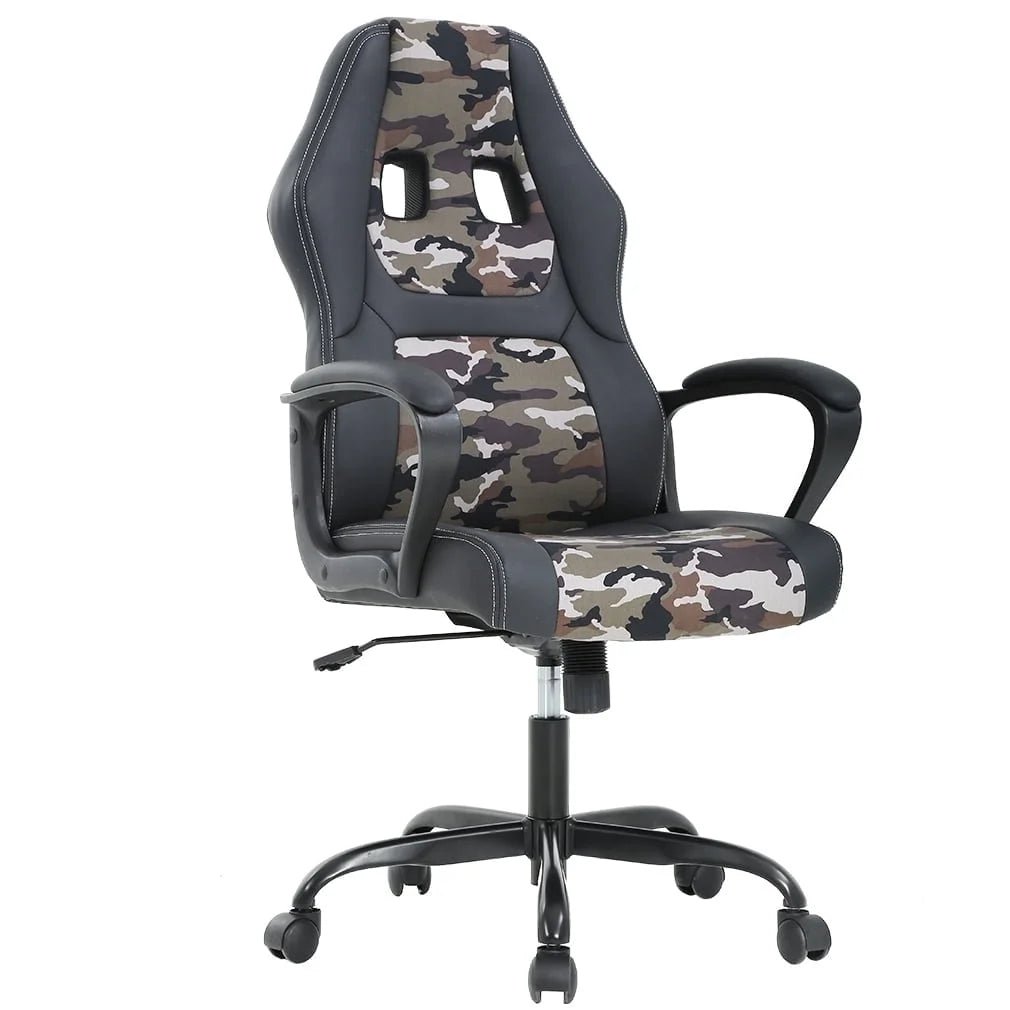 Ergonomic Gaming Chair, Lumbar Support, Swivel Rolling for Men, Women(Camo) - Fix & GoErgonomic Gaming Chair, Lumbar Support, Swivel Rolling for Men, Women(Camo)Fix & Go