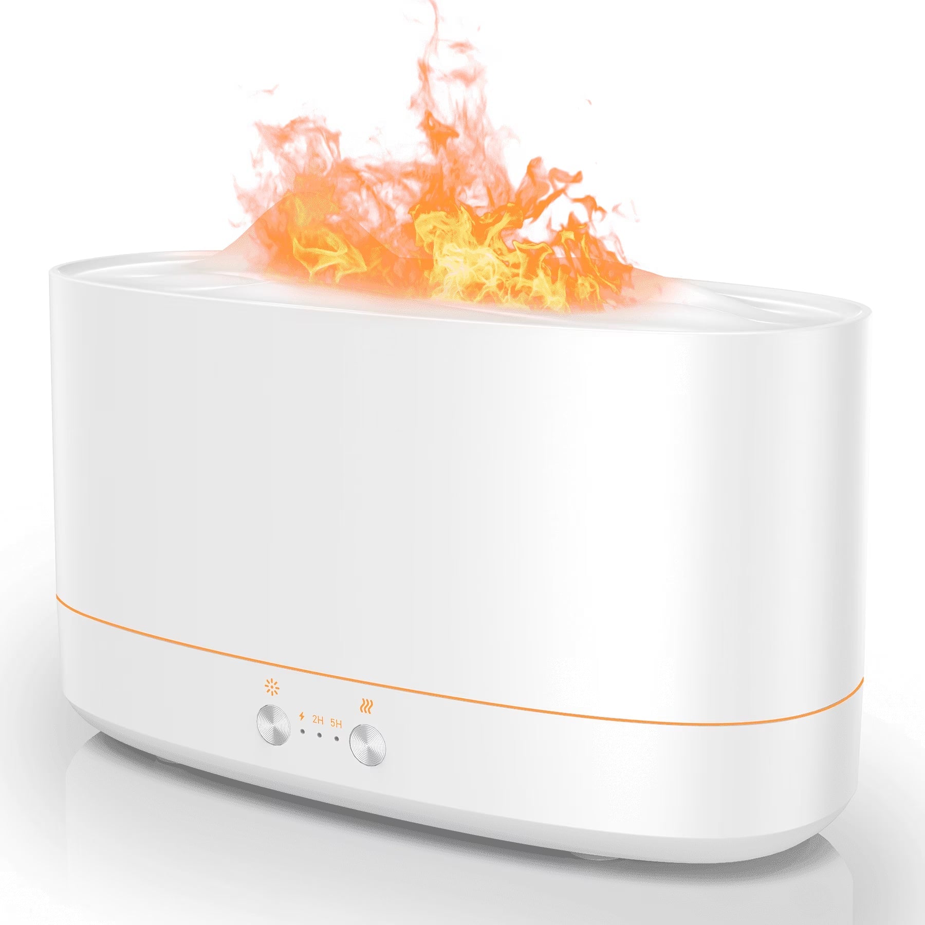 Essential Oil Diffuser, 7 Color Flame Diffuser Humidifier, 200Ml Time Setting for Home, Room, Black - Fix & GoEssential Oil Diffuser, 7 Color Flame Diffuser Humidifier, 200Ml Time Setting for Home, Room, BlackFix & Go