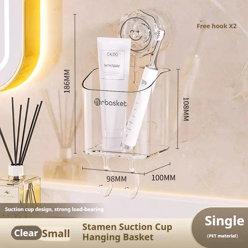 Étagère de salle de bain à ventouse, sans perçage, porte-shampoing, étagère de douche, support de rangement de salle de bain, panier de douche, organisateur de salle de bain étagère salle de bain sans perçage - FATAONÉtagère de salle de bain à ventouse, sans perçage, porte-shampoing, étagère de douche, support de rangement de salle de bain, panier de douche, organisateur de salle de bain étagère salle de bain sans perçageSolutions MaisonFATAON