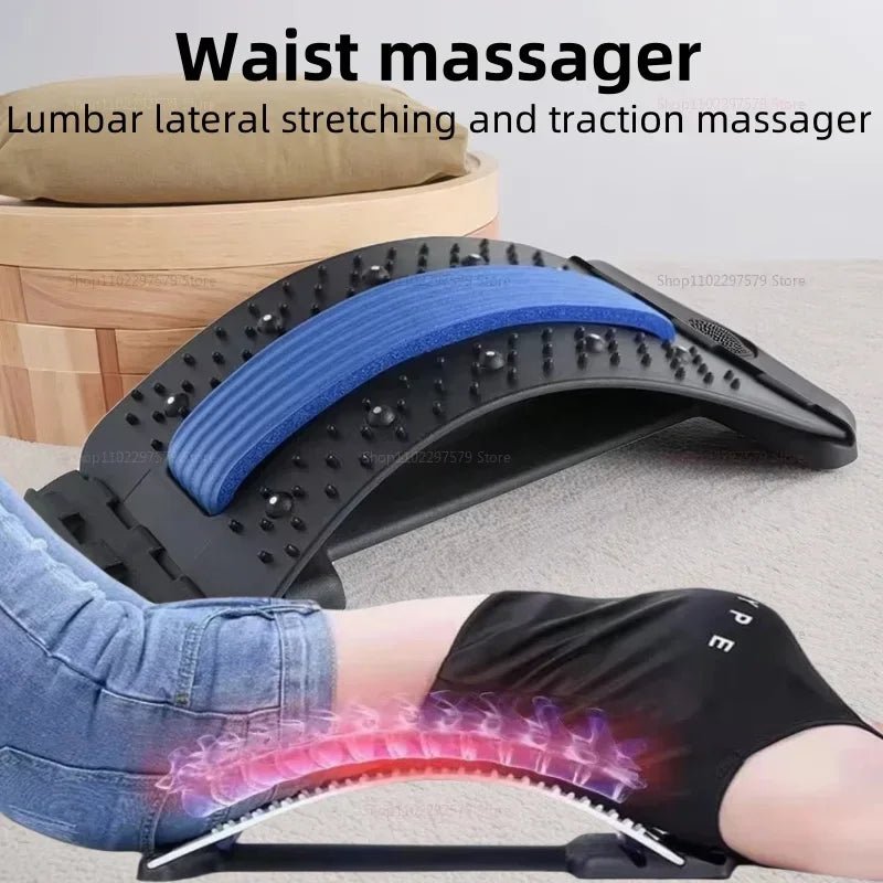 Étireur de Dos & Taille — Traction Dorsale, Yoga & Masseur Lombaire - FATAONÉtireur de Dos & Taille — Traction Dorsale, Yoga & Masseur LombaireMatériel sportifFATAON