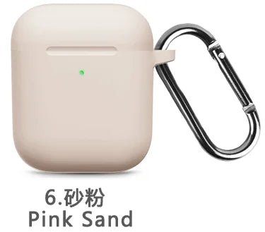 Étuis en Silicone avec couvercle à crochet pour Apple Airpods 1/2, housse de protection antichoc pour écouteurs sans fil pour airpods 2 1, sacs de boîte - FATAONÉtuis en Silicone avec couvercle à crochet pour Apple Airpods 1/2, housse de protection antichoc pour écouteurs sans fil pour airpods 2 1, sacs de boîteProductivité & OrganisationFATAON