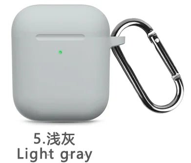 Étuis en Silicone avec couvercle à crochet pour Apple Airpods 1/2, housse de protection antichoc pour écouteurs sans fil pour airpods 2 1, sacs de boîte - FATAONÉtuis en Silicone avec couvercle à crochet pour Apple Airpods 1/2, housse de protection antichoc pour écouteurs sans fil pour airpods 2 1, sacs de boîteProductivité & OrganisationFATAON