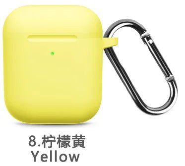 Étuis en Silicone avec couvercle à crochet pour Apple Airpods 1/2, housse de protection antichoc pour écouteurs sans fil pour airpods 2 1, sacs de boîte - FATAONÉtuis en Silicone avec couvercle à crochet pour Apple Airpods 1/2, housse de protection antichoc pour écouteurs sans fil pour airpods 2 1, sacs de boîteProductivité & OrganisationFATAON