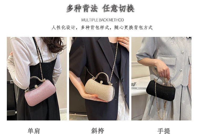 Evening party bags: This year, there is a trend for sophisticated and feminine women's bags. There are simple buttoned small bag - FATAONEvening party bags: This year, there is a trend for sophisticated and feminine women's bags. There are simple buttoned small bagMode FemmeFATAON