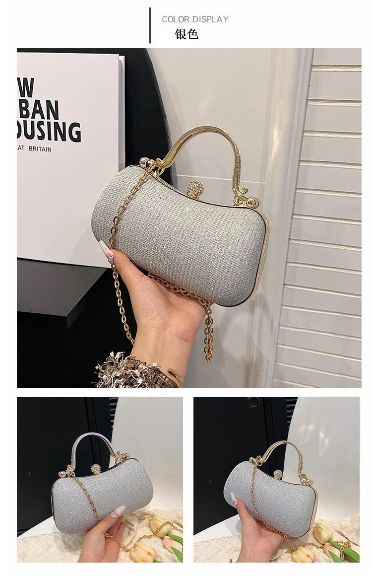 Evening party bags: This year, there is a trend for sophisticated and feminine women's bags. There are simple buttoned small bag - FATAONEvening party bags: This year, there is a trend for sophisticated and feminine women's bags. There are simple buttoned small bagMode FemmeFATAON