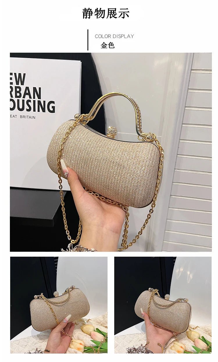 Evening party bags: This year, there is a trend for sophisticated and feminine women's bags. There are simple buttoned small bag - FATAONEvening party bags: This year, there is a trend for sophisticated and feminine women's bags. There are simple buttoned small bagMode FemmeFATAON