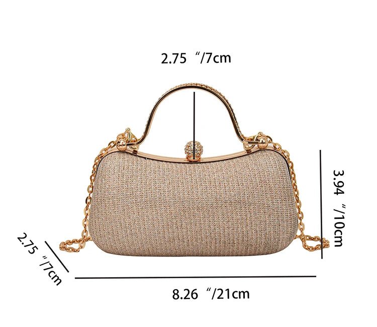Evening party bags: This year, there is a trend for sophisticated and feminine women's bags. There are simple buttoned small bag - FATAONEvening party bags: This year, there is a trend for sophisticated and feminine women's bags. There are simple buttoned small bagMode FemmeFATAON