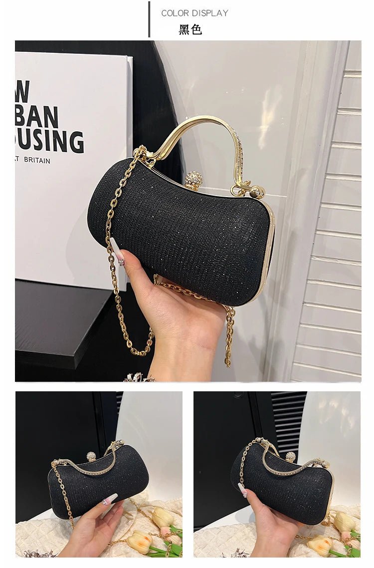 Evening party bags: This year, there is a trend for sophisticated and feminine women's bags. There are simple buttoned small bag - FATAONEvening party bags: This year, there is a trend for sophisticated and feminine women's bags. There are simple buttoned small bagMode FemmeFATAON