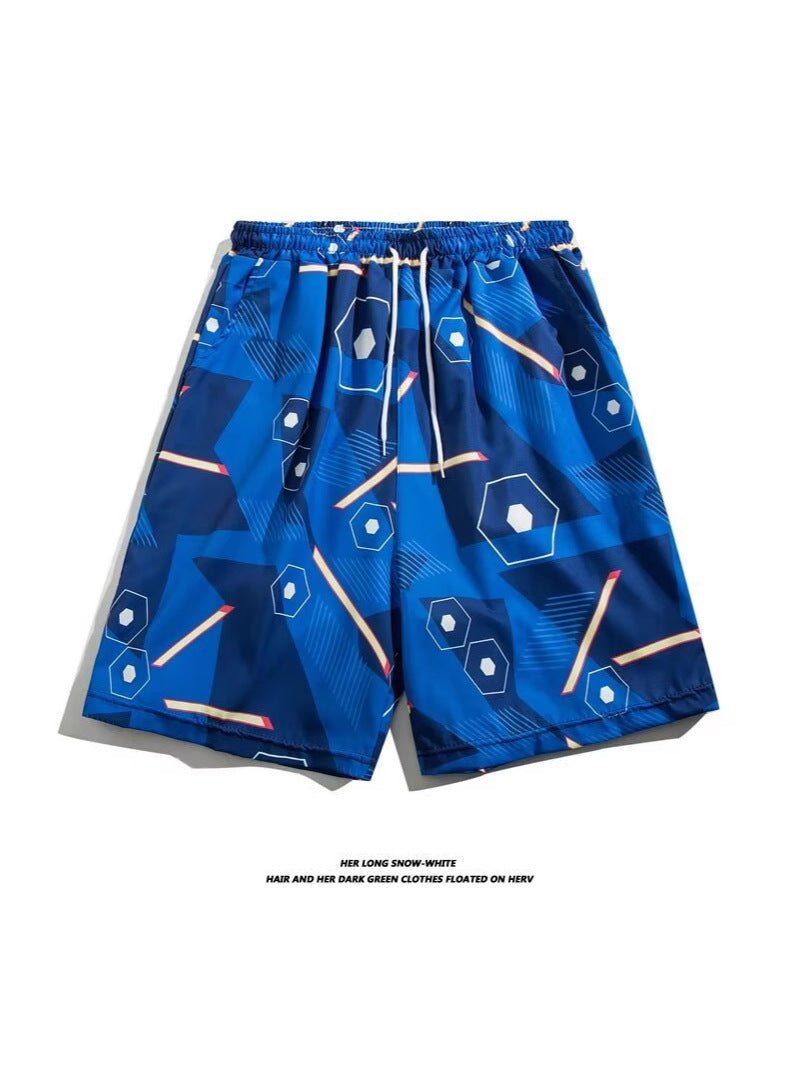 Export Beach Mid-length Pants All-match Korean-style Five-point Pants Summer Casual Shorts Men's Fashionable Brand Loose Casual Trendy Outer Wear - FATAONExport Beach Mid-length Pants All-match Korean-style Five-point Pants Summer Casual Shorts Men's Fashionable Brand Loose Casual Trendy Outer WearMode HommeFATAON