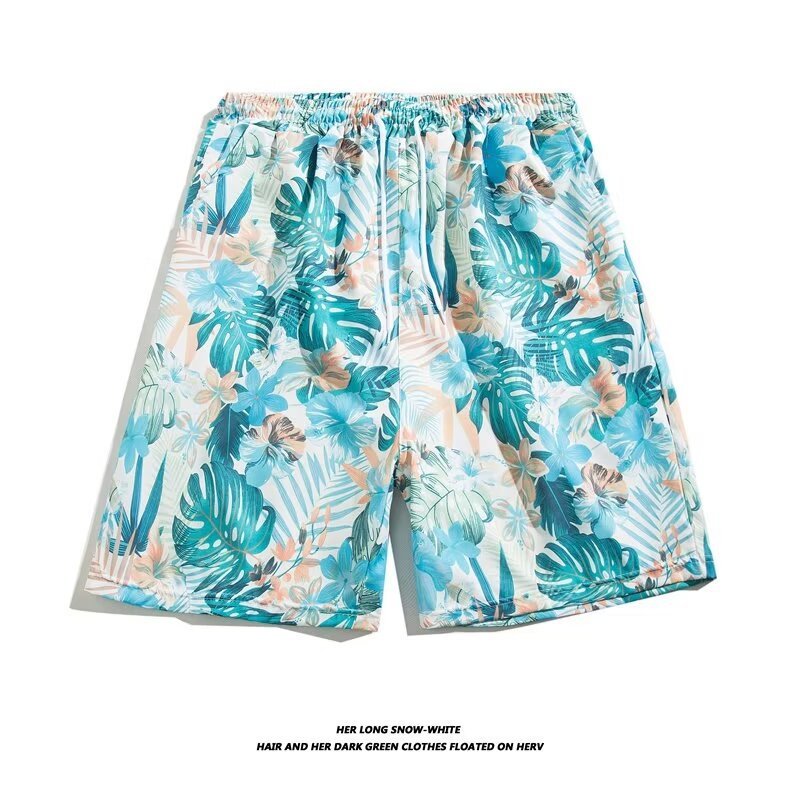 Export Beach Mid-length Pants All-match Korean-style Five-point Pants Summer Casual Shorts Men's Fashionable Brand Loose Casual Trendy Outer Wear - FATAONExport Beach Mid-length Pants All-match Korean-style Five-point Pants Summer Casual Shorts Men's Fashionable Brand Loose Casual Trendy Outer WearMode HommeFATAON