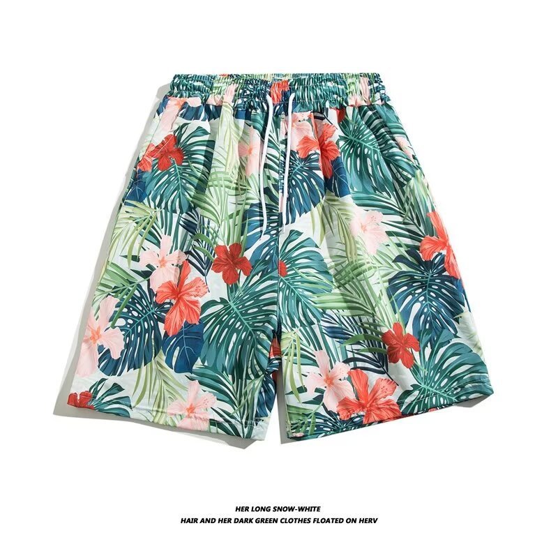 Export Beach Mid-length Pants All-match Korean-style Five-point Pants Summer Casual Shorts Men's Fashionable Brand Loose Casual Trendy Outer Wear - FATAONExport Beach Mid-length Pants All-match Korean-style Five-point Pants Summer Casual Shorts Men's Fashionable Brand Loose Casual Trendy Outer WearMode HommeFATAON