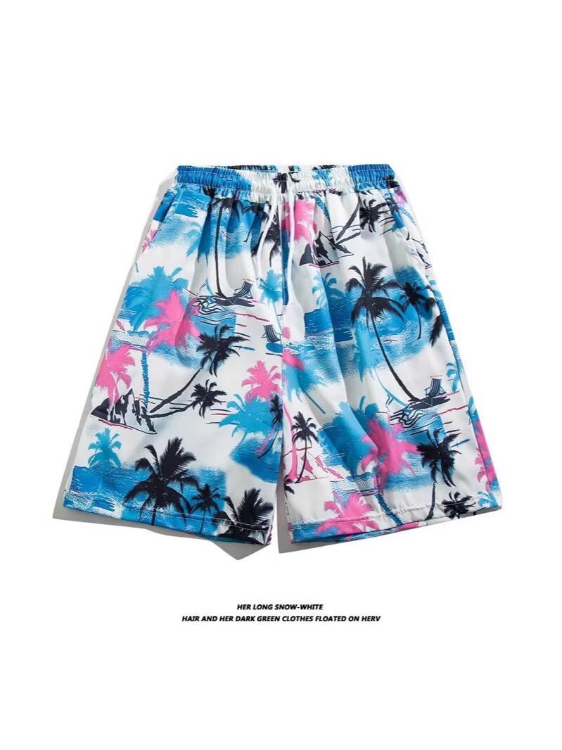 Export Beach Mid-length Pants All-match Korean-style Five-point Pants Summer Casual Shorts Men's Fashionable Brand Loose Casual Trendy Outer Wear - FATAONExport Beach Mid-length Pants All-match Korean-style Five-point Pants Summer Casual Shorts Men's Fashionable Brand Loose Casual Trendy Outer WearMode HommeFATAON