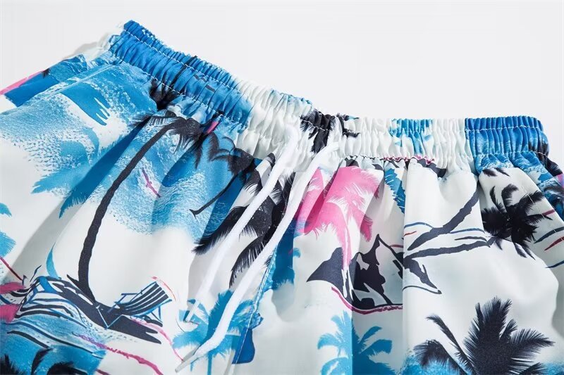 Export Beach Mid-length Pants All-match Korean-style Five-point Pants Summer Casual Shorts Men's Fashionable Brand Loose Casual Trendy Outer Wear - FATAONExport Beach Mid-length Pants All-match Korean-style Five-point Pants Summer Casual Shorts Men's Fashionable Brand Loose Casual Trendy Outer WearMode HommeFATAON