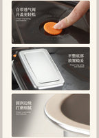 Extra Large Fresh-keeping Box Stainless Steel Household Refrigerated Freezing Fresh-keeping Micro-gland Cover Sealed Storage Fruit Lunch Box Rice - FATAONExtra Large Fresh-keeping Box Stainless Steel Household Refrigerated Freezing Fresh-keeping Micro-gland Cover Sealed Storage Fruit Lunch Box RiceSolutions MaisonFATAON