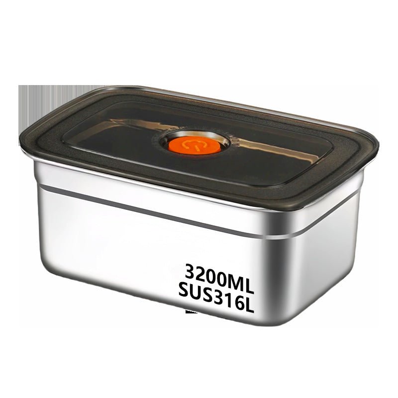 Extra Large Fresh-keeping Box Stainless Steel Household Refrigerated Freezing Fresh-keeping Micro-gland Cover Sealed Storage Fruit Lunch Box Rice - FATAONExtra Large Fresh-keeping Box Stainless Steel Household Refrigerated Freezing Fresh-keeping Micro-gland Cover Sealed Storage Fruit Lunch Box RiceSolutions MaisonFATAON