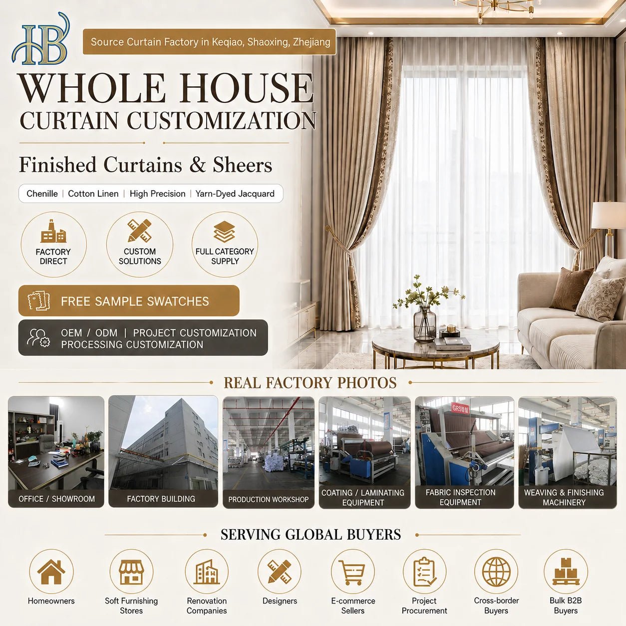 Factory's Grommet Soundproof Floor-to-Ceiling Window Curtains Modern Bathroom Insulated All-Season Built-In Translucent High-End - FATAONFactory's Grommet Soundproof Floor-to-Ceiling Window Curtains Modern Bathroom Insulated All-Season Built-In Translucent High-EndSolutions MaisonFATAON