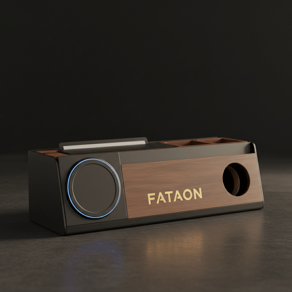 FATAON Organisateur Bureau Chargeur Sans Fil