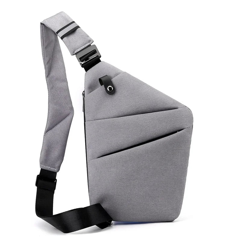Fengdong men ultra thin anti-theft small chest bag mini cross body bags male one shoulder sling bag for travel boy sports bag - FATAONFengdong men ultra thin anti-theft small chest bag mini cross body bags male one shoulder sling bag for travel boy sports bagMode HommeFATAON