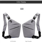 Fengdong men ultra thin anti-theft small chest bag mini cross body bags male one shoulder sling bag for travel boy sports bag - FATAONFengdong men ultra thin anti-theft small chest bag mini cross body bags male one shoulder sling bag for travel boy sports bagMode HommeFATAON