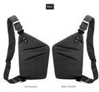 Fengdong men ultra thin anti-theft small chest bag mini cross body bags male one shoulder sling bag for travel boy sports bag - FATAONFengdong men ultra thin anti-theft small chest bag mini cross body bags male one shoulder sling bag for travel boy sports bagMode HommeFATAON