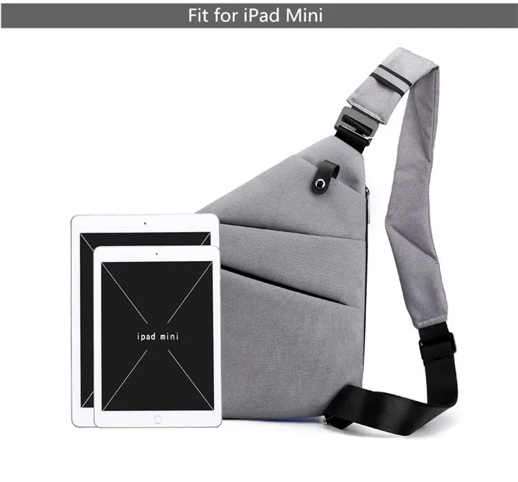Fengdong men ultra thin anti-theft small chest bag mini cross body bags male one shoulder sling bag for travel boy sports bag - FATAONFengdong men ultra thin anti-theft small chest bag mini cross body bags male one shoulder sling bag for travel boy sports bagMode HommeFATAON