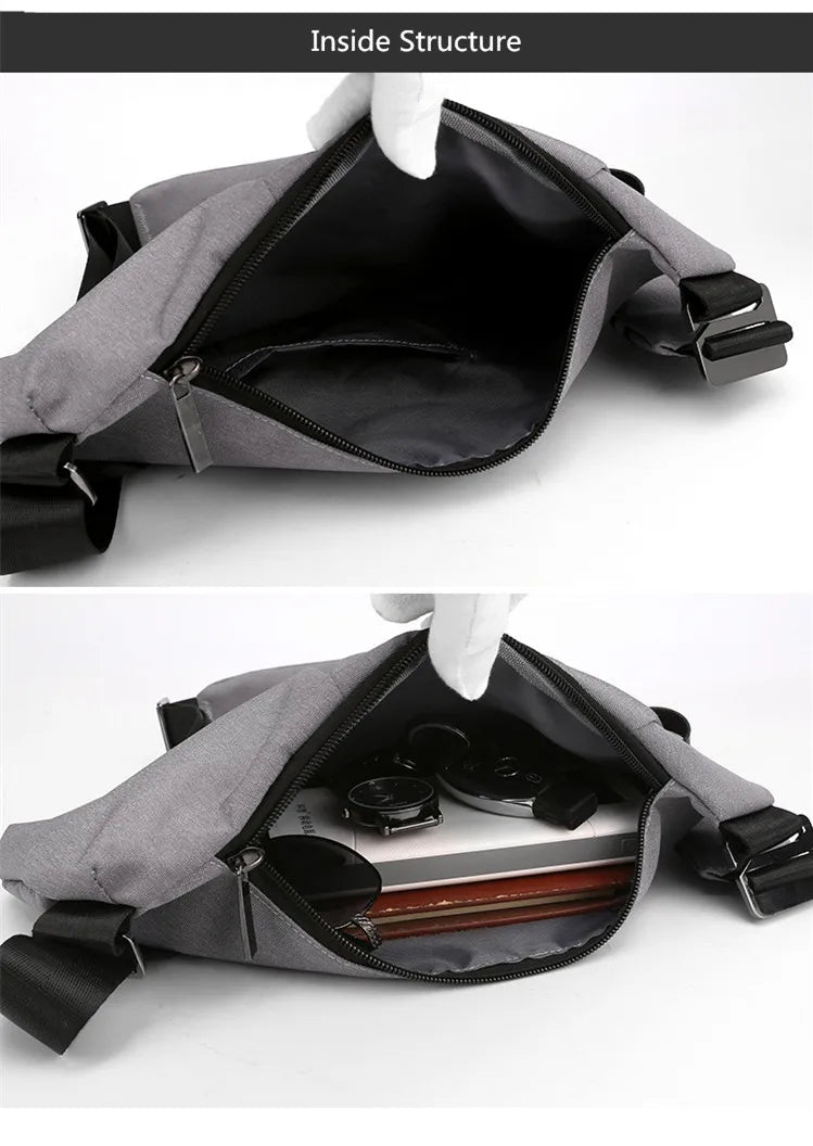 Fengdong men ultra thin anti-theft small chest bag mini cross body bags male one shoulder sling bag for travel boy sports bag - FATAONFengdong men ultra thin anti-theft small chest bag mini cross body bags male one shoulder sling bag for travel boy sports bagMode HommeFATAON