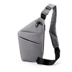 Fengdong men ultra thin anti-theft small chest bag mini cross body bags male one shoulder sling bag for travel boy sports bag - FATAONFengdong men ultra thin anti-theft small chest bag mini cross body bags male one shoulder sling bag for travel boy sports bagMode HommeFATAON