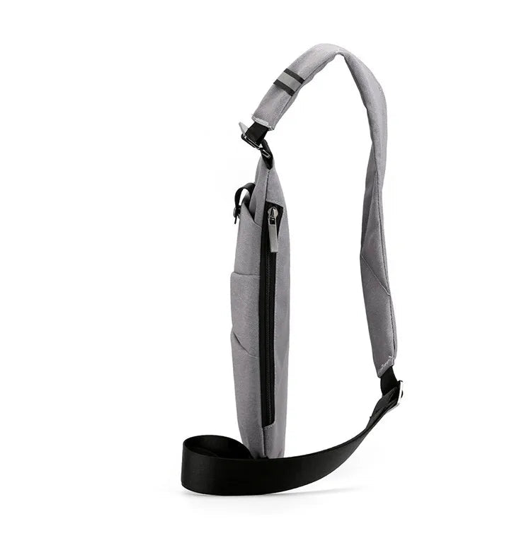 Fengdong men ultra thin anti-theft small chest bag mini cross body bags male one shoulder sling bag for travel boy sports bag - FATAONFengdong men ultra thin anti-theft small chest bag mini cross body bags male one shoulder sling bag for travel boy sports bagMode HommeFATAON