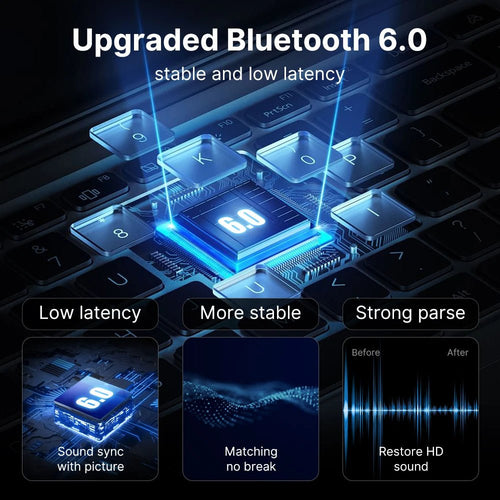 FENVI – adaptateur USB Bluetooth 6.0, Dongle BT 5.4 pour PC, souris sans fil, clavier, récepteur Audio musical, transmetteur USB, Windows 11/10 - FATAONFENVI – adaptateur USB Bluetooth 6.0, Dongle BT 5.4 pour PC, souris sans fil, clavier, récepteur Audio musical, transmetteur USB, Windows 11/10Technologie IntelligenteFATAON