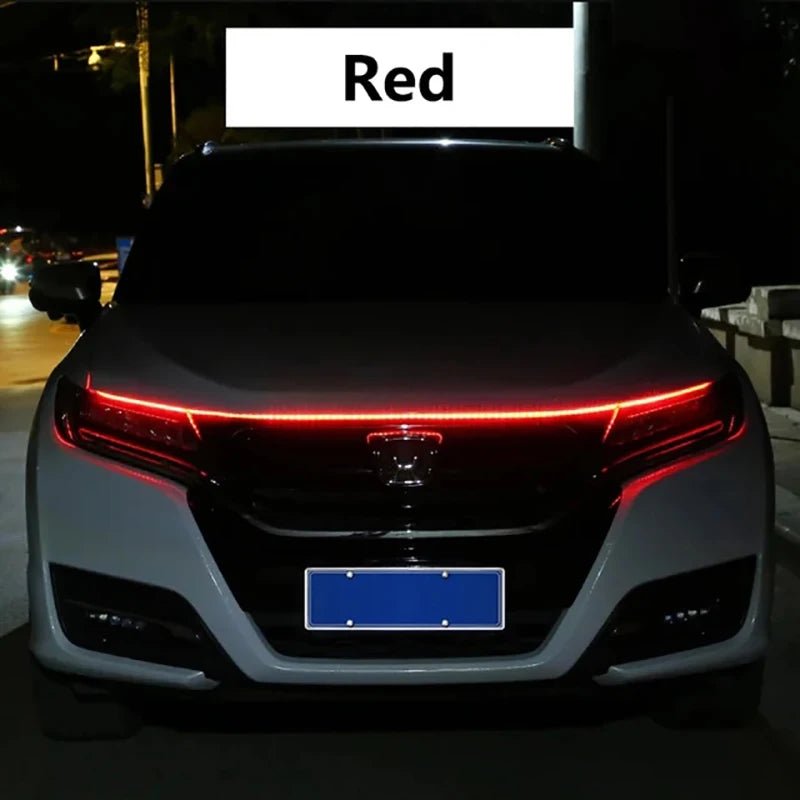Feux diurnes à LED pour capot de voiture, démarrage par balayage, lumières décoratives, guide de capot moteur automatique DRL, lampe d'ambiance décorative, 12V, 150cm - FATAONFeux diurnes à LED pour capot de voiture, démarrage par balayage, lumières décoratives, guide de capot moteur automatique DRL, lampe d'ambiance décorative, 12V, 150cmAccessoire AutoFATAON