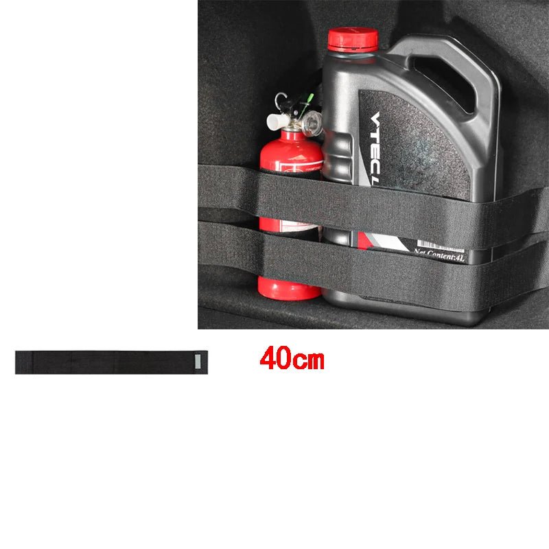 Filet de rangement pour coffre arrière de voiture, filet en maille pour siège, corde élastique, autocollant magique, sac de rangement universel, organisateur de poche pour voiture - FATAONFilet de rangement pour coffre arrière de voiture, filet en maille pour siège, corde élastique, autocollant magique, sac de rangement universel, organisateur de poche pour voitureAccessoire AutoFATAON