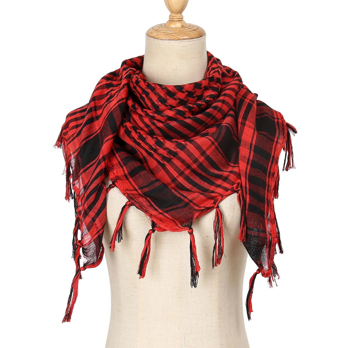 Foulard Hijab à carreaux pour hommes et femmes, foulard arabe du désert, doux, tactique, randonnée, Turban unisexe, châle militaire, nouvelle collection 2026 - FATAONFoulard Hijab à carreaux pour hommes et femmes, foulard arabe du désert, doux, tactique, randonnée, Turban unisexe, châle militaire, nouvelle collection 2026Mode FemmeFATAON