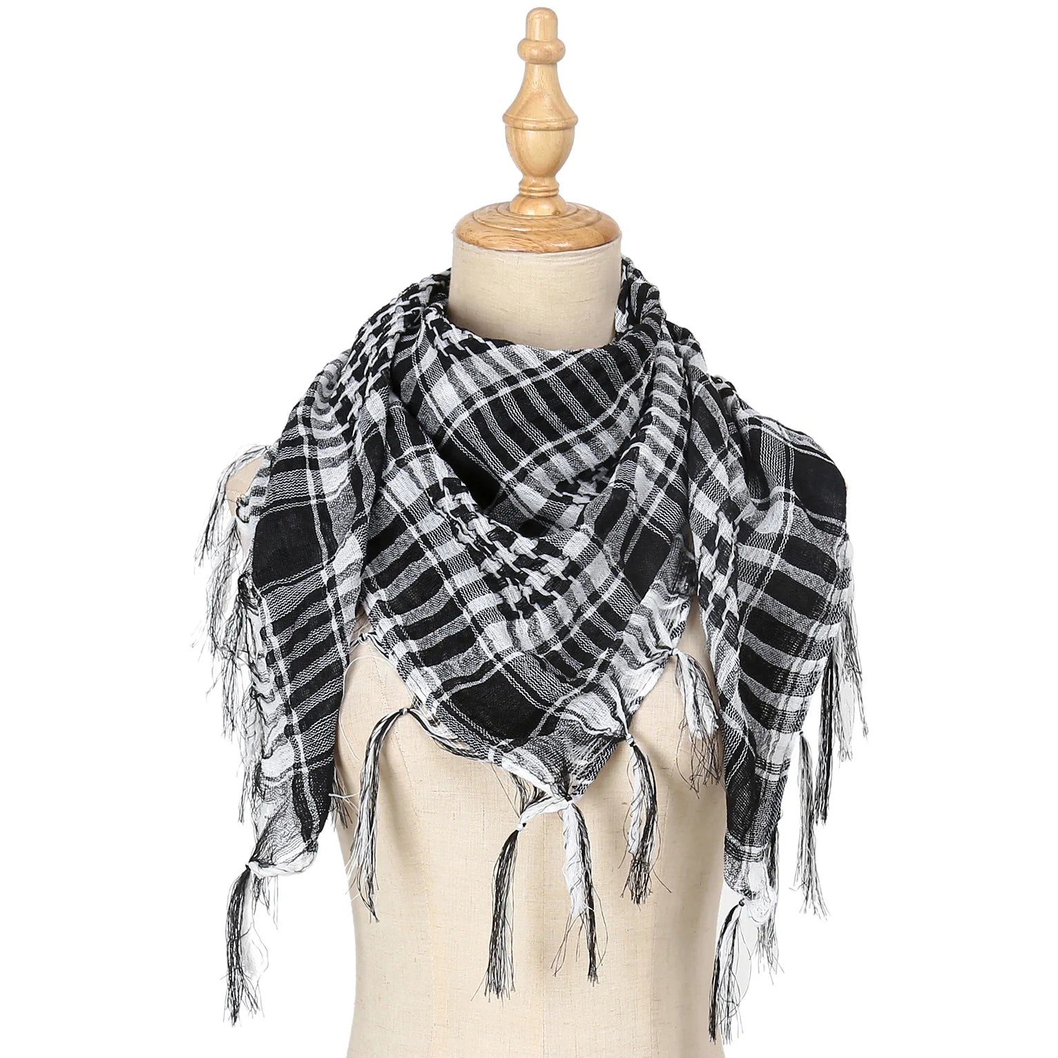 Foulard Hijab à carreaux pour hommes et femmes, foulard arabe du désert, doux, tactique, randonnée, Turban unisexe, châle militaire, nouvelle collection 2026 - FATAONFoulard Hijab à carreaux pour hommes et femmes, foulard arabe du désert, doux, tactique, randonnée, Turban unisexe, châle militaire, nouvelle collection 2026Mode FemmeFATAON