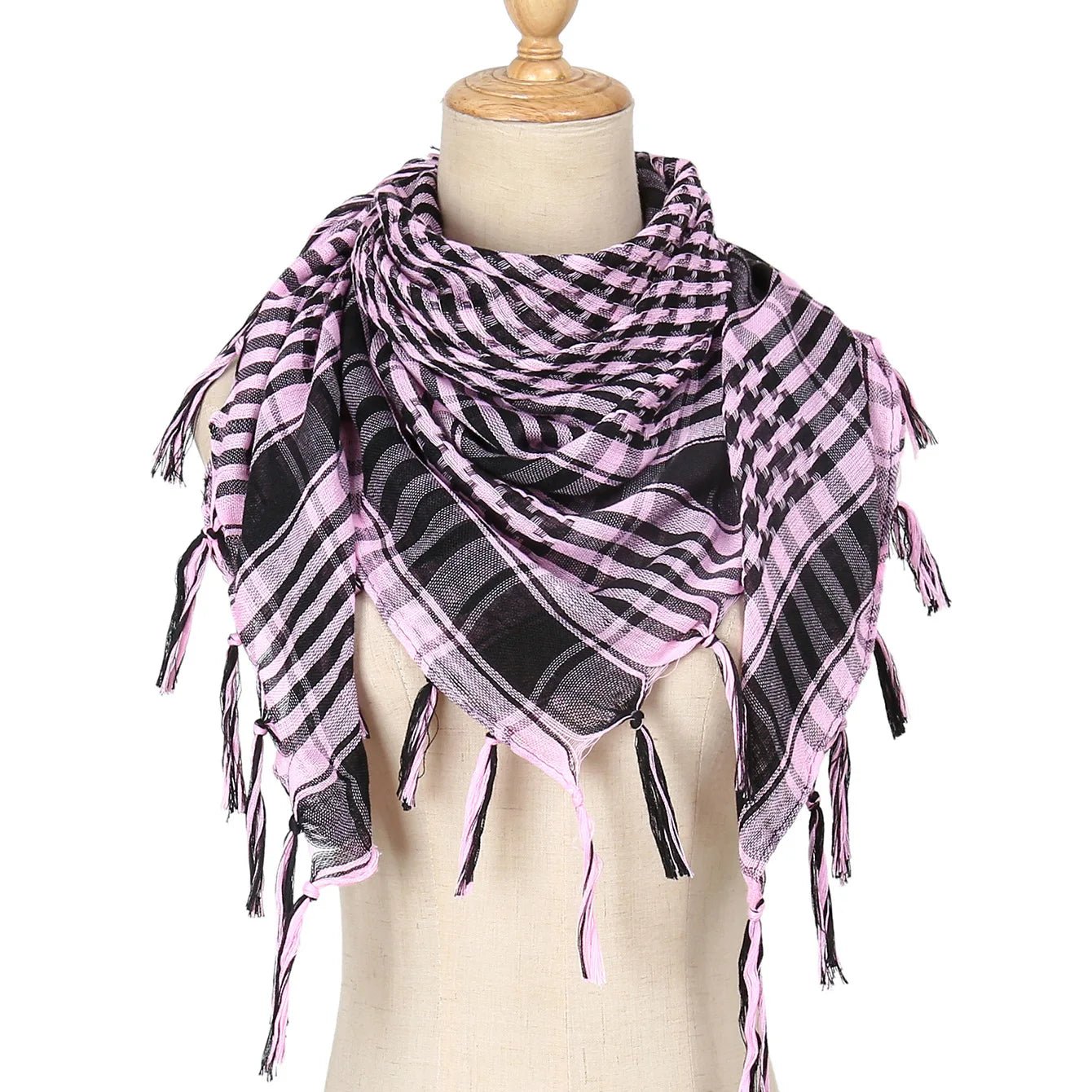 Foulard Hijab à carreaux pour hommes et femmes, foulard arabe du désert, doux, tactique, randonnée, Turban unisexe, châle militaire, nouvelle collection 2026 - FATAONFoulard Hijab à carreaux pour hommes et femmes, foulard arabe du désert, doux, tactique, randonnée, Turban unisexe, châle militaire, nouvelle collection 2026Mode FemmeFATAON