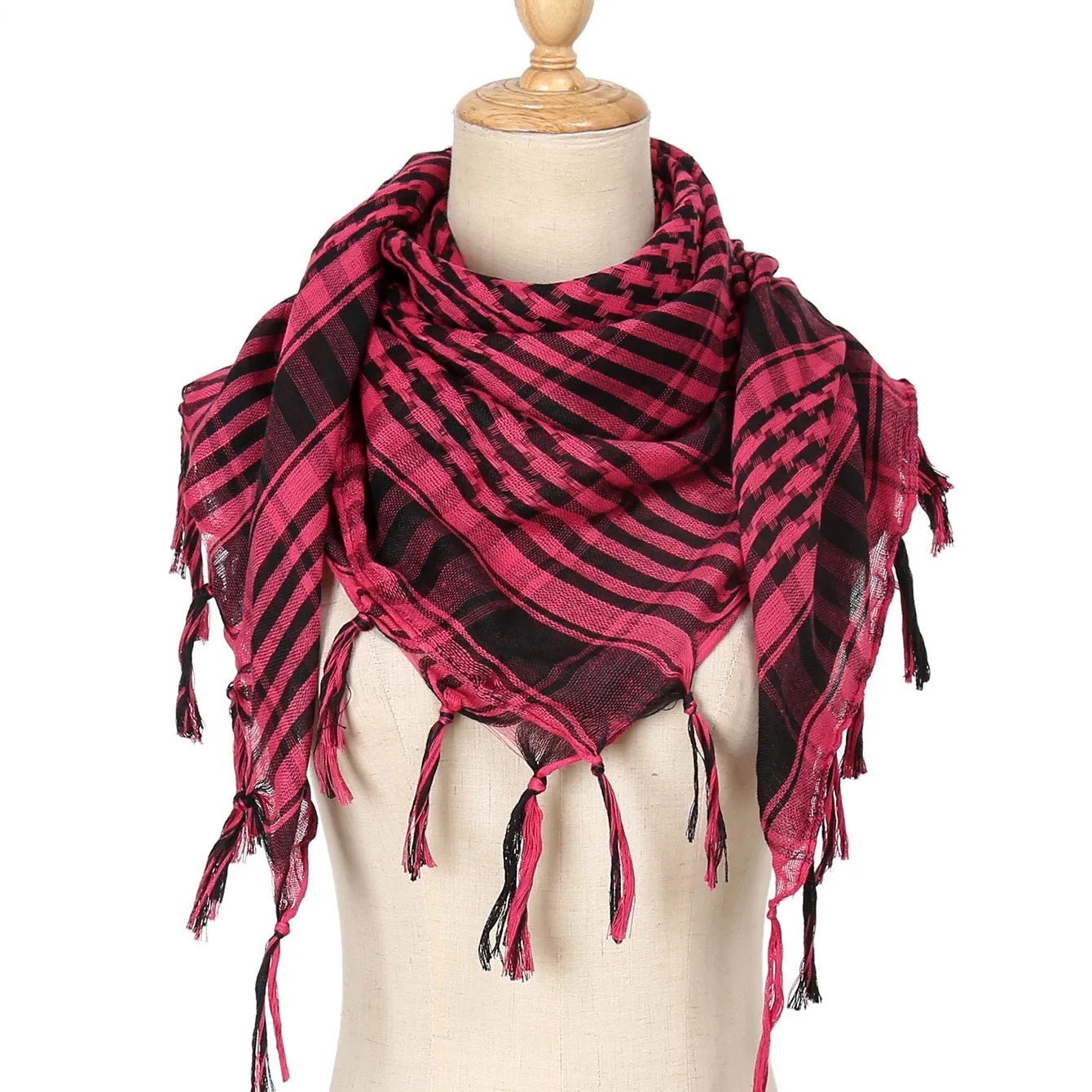 Foulard Hijab à carreaux pour hommes et femmes, foulard arabe du désert, doux, tactique, randonnée, Turban unisexe, châle militaire, nouvelle collection 2026 - FATAONFoulard Hijab à carreaux pour hommes et femmes, foulard arabe du désert, doux, tactique, randonnée, Turban unisexe, châle militaire, nouvelle collection 2026Mode FemmeFATAON