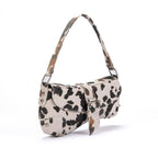 French Underarm Tote Bags for Women's Brown Leopard Handbag Clutch Bags Female Vintage PU Leather Shoulder Bags Versatile Casual - FATAONFrench Underarm Tote Bags for Women's Brown Leopard Handbag Clutch Bags Female Vintage PU Leather Shoulder Bags Versatile CasualMode FemmeFATAON