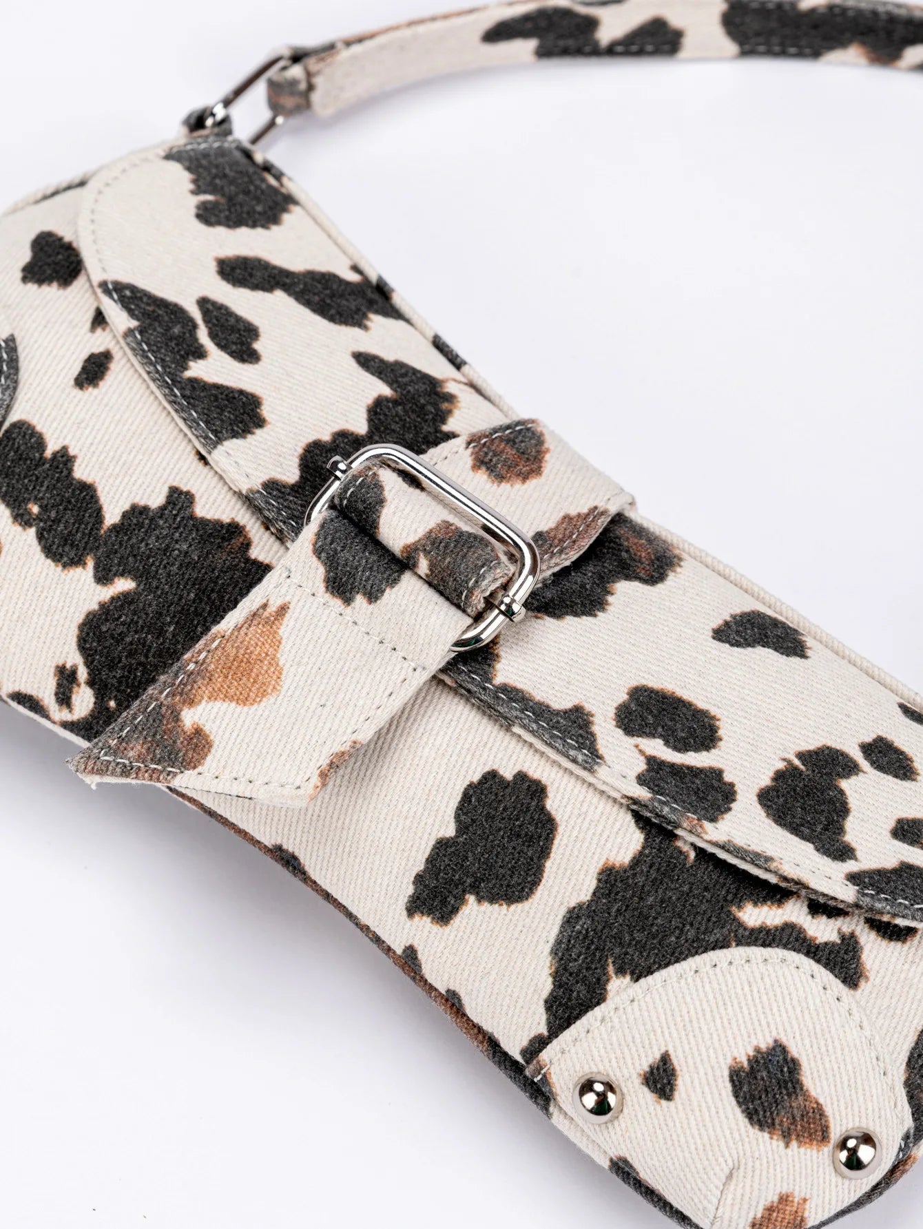 French Underarm Tote Bags for Women's Brown Leopard Handbag Clutch Bags Female Vintage PU Leather Shoulder Bags Versatile Casual - FATAONFrench Underarm Tote Bags for Women's Brown Leopard Handbag Clutch Bags Female Vintage PU Leather Shoulder Bags Versatile CasualMode FemmeFATAON