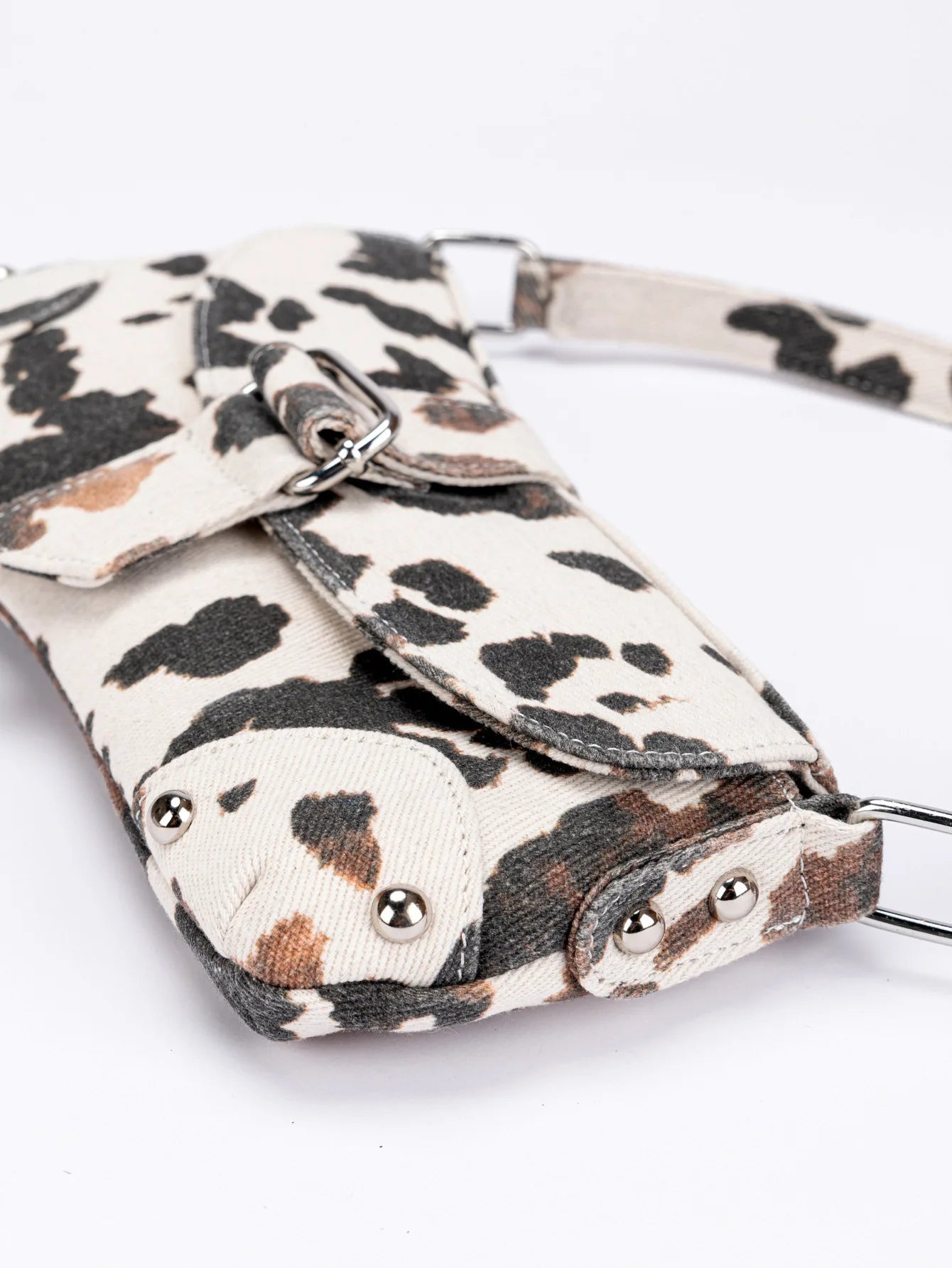 French Underarm Tote Bags for Women's Brown Leopard Handbag Clutch Bags Female Vintage PU Leather Shoulder Bags Versatile Casual - FATAONFrench Underarm Tote Bags for Women's Brown Leopard Handbag Clutch Bags Female Vintage PU Leather Shoulder Bags Versatile CasualMode FemmeFATAON