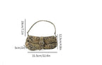 French Underarm Tote Bags for Women's Brown Leopard Handbag Clutch Bags Female Vintage PU Leather Shoulder Bags Versatile Casual - FATAONFrench Underarm Tote Bags for Women's Brown Leopard Handbag Clutch Bags Female Vintage PU Leather Shoulder Bags Versatile CasualMode FemmeFATAON