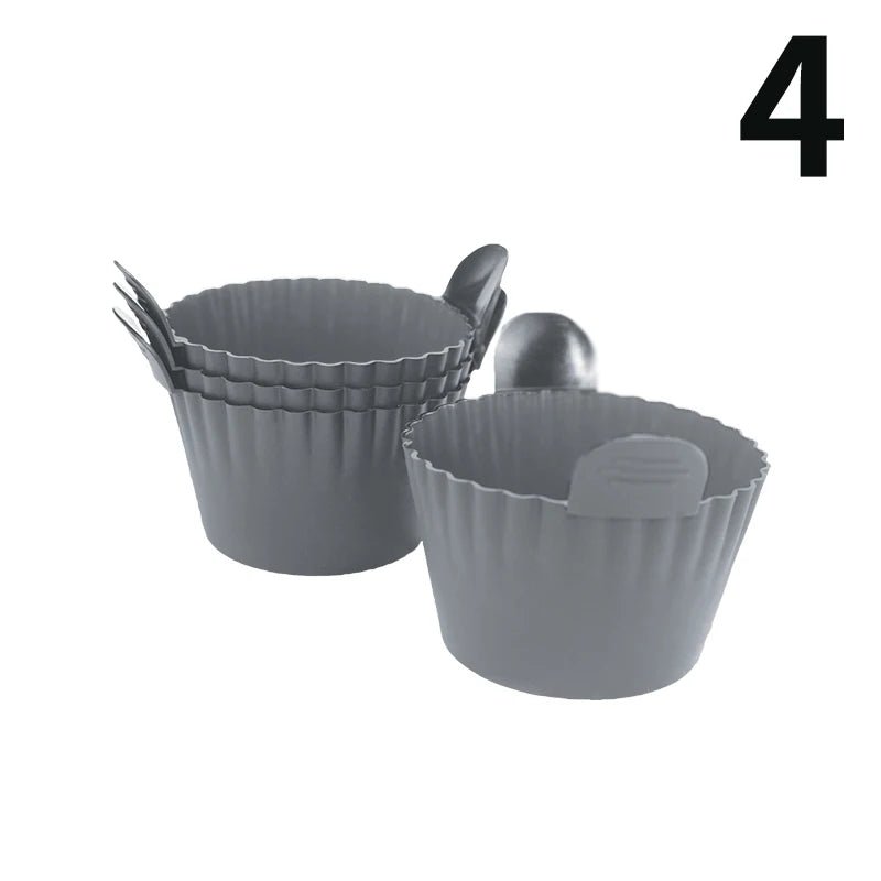 Friteuse à Air lavable au lave-vaisselle, tasses à œufs en Silicone, moule de cuiseur d'œufs en Silicone, tasses de cuisson d'œufs et de gâteaux réutilisables, doublures à muffins Ramekins sûres - FATAONFriteuse à Air lavable au lave-vaisselle, tasses à œufs en Silicone, moule de cuiseur d'œufs en Silicone, tasses de cuisson d'œufs et de gâteaux réutilisables, doublures à muffins Ramekins sûresSolutions MaisonFATAON