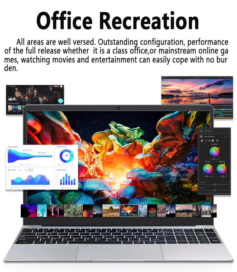 FUCHU 2025 ordinateurs portables Intel Celeron N4000 16GB RAM 1 to 2 to SSD Windows 11 ordinateur Portable déverrouiller des empreintes digitales ordinateur Portable d'étude d'affaires - FATAONFUCHU 2025 ordinateurs portables Intel Celeron N4000 16GB RAM 1 to 2 to SSD Windows 11 ordinateur Portable déverrouiller des empreintes digitales ordinateur Portable d'étude d'affairesProductivité & OrganisationFATAON