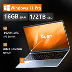 FUCHU 2025 ordinateurs portables Intel Celeron N4000 16GB RAM 1 to 2 to SSD Windows 11 ordinateur Portable déverrouiller des empreintes digitales ordinateur Portable d'étude d'affaires - FATAONFUCHU 2025 ordinateurs portables Intel Celeron N4000 16GB RAM 1 to 2 to SSD Windows 11 ordinateur Portable déverrouiller des empreintes digitales ordinateur Portable d'étude d'affairesProductivité & OrganisationFATAON